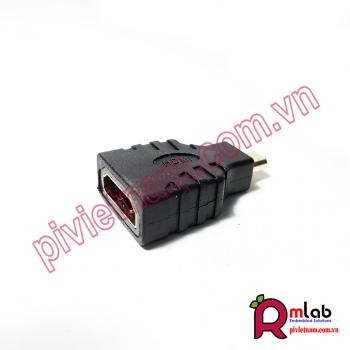 Đầu chuyển đổi micro HDMI to HDMI - WAVESHARE dành cho Raspberry Pi 4