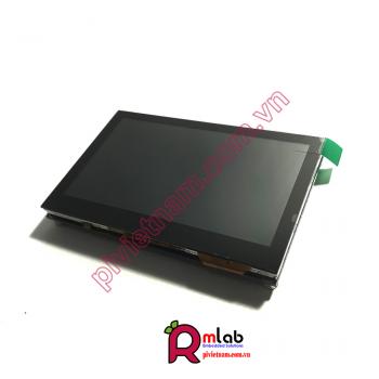 Màn hình 4.3inch dành cho Raspberry Pi, 800x480, DSI, cảm ứng điện dung Waveshare