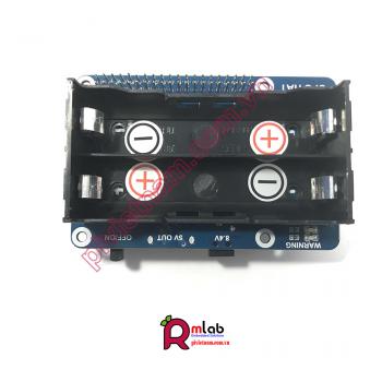 UPS HAT dành cho Raspberry Pi - Waveshare (Chưa bao gồm pin) 