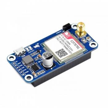 SIM7070G NB-IoT / Cat-M / GPRS / GNSS HAT dành cho Raspberry Pi, global band support