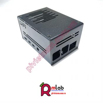  Firm Metal Case for Raspberry Pi 4, with Low-Profile ICE Tower Cooling Fan