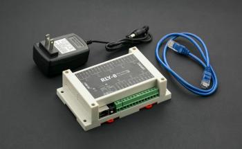 Bộ điều khiển Relay 8 kênh qua Ethernet - DFRobot (Hỗ trợ PoE và RS485)