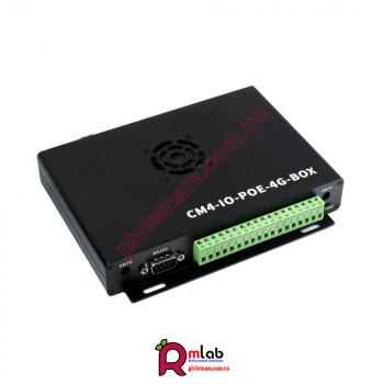 Board mở rộng Raspberry Pi Compute Module 4 (with Case) chuẩn công nghiệp tích hợp 5G/4G và POE