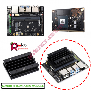 Combo Jetson Nano Module tích hợp 16GB eMMC phiên bản thay thế cho NVIDIA Jetson Nano B01 Kit