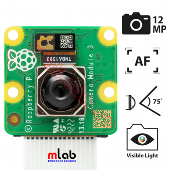 Raspberry Pi Camera Module 3 12MP Autofocus