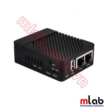 Dual Gigabit Ethernet Mini Box Designed for RPI CM4