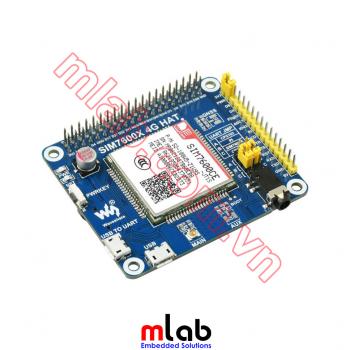 SIM7600CE-JT1S 4G/3G/2G HAT dành cho Raspberry Pi