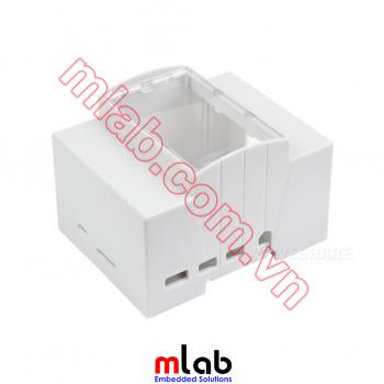 Vỏ hộp DIN Rail ABS dành cho Raspberry Pi 4 Model B