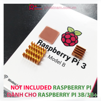 Bộ tản nhiệt nhôm dành cho Raspberry Pi 3B/3B+